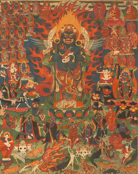 勉唐画派的风格及特点