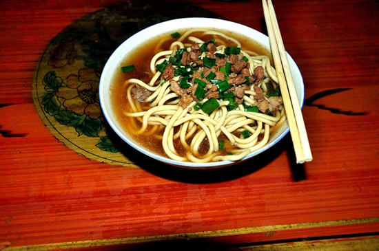 藏族传统美食——藏面