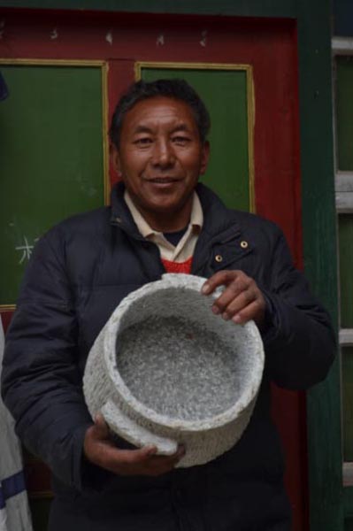 益西:穷尽毕生精力做石锅