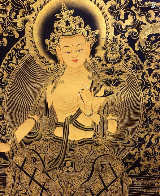 勉唐画派在乡城的起源