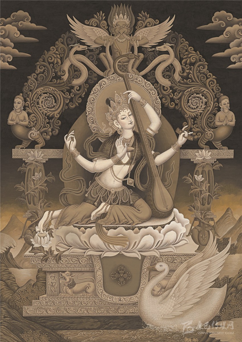 尼瓦尔唐卡的特点