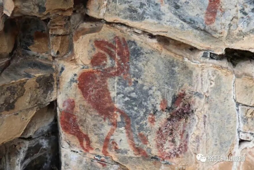 甲央尼玛认为 理塘格聂发现的彩绘岩画不晩于8000年