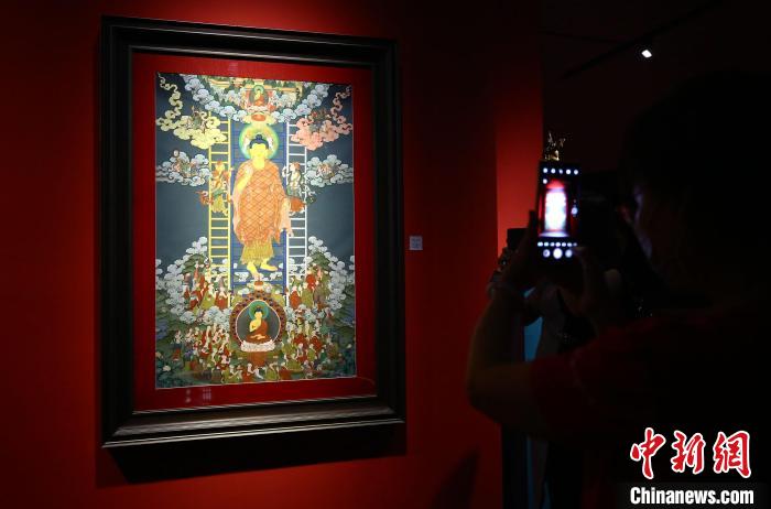 唐卡非遗艺术展三亚开展