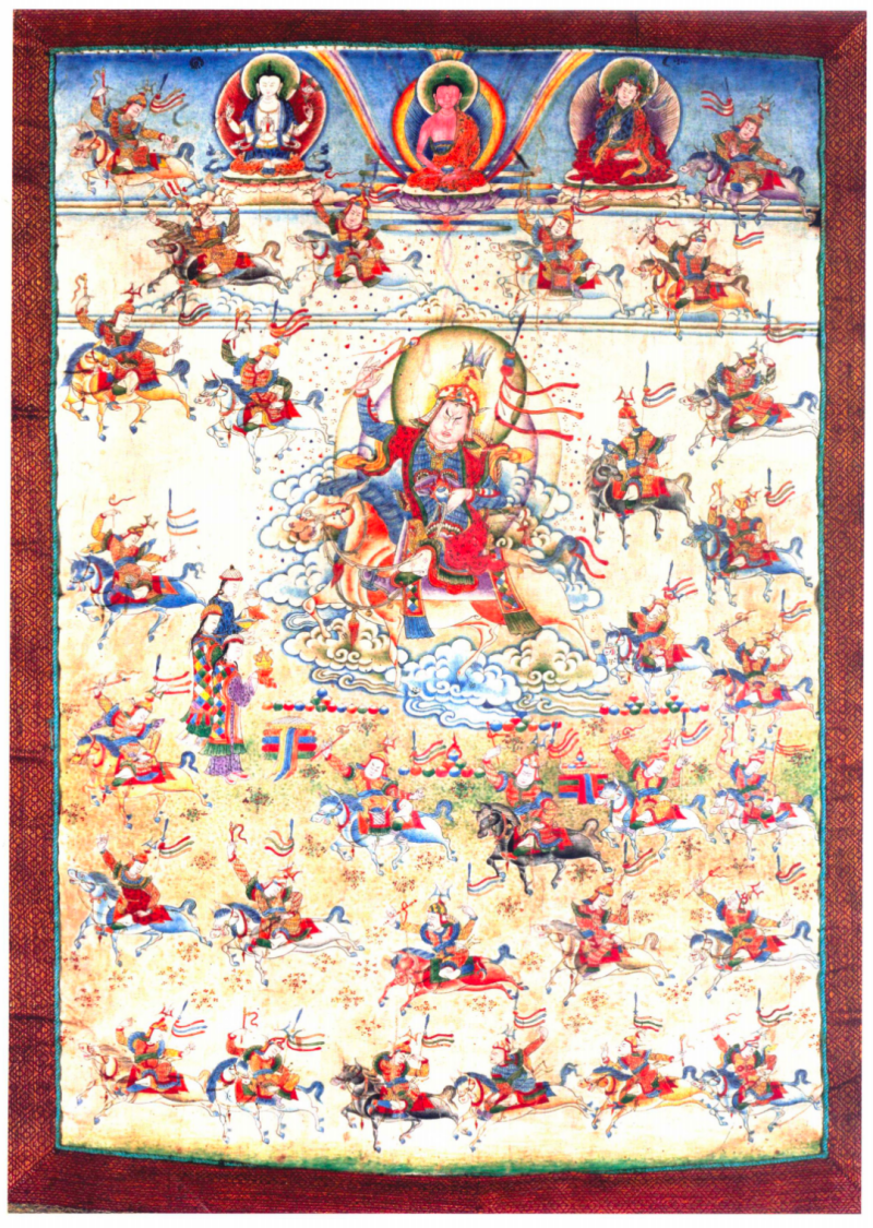 画说《格萨尔》史诗 四川博物院藏品格萨尔唐卡画解读